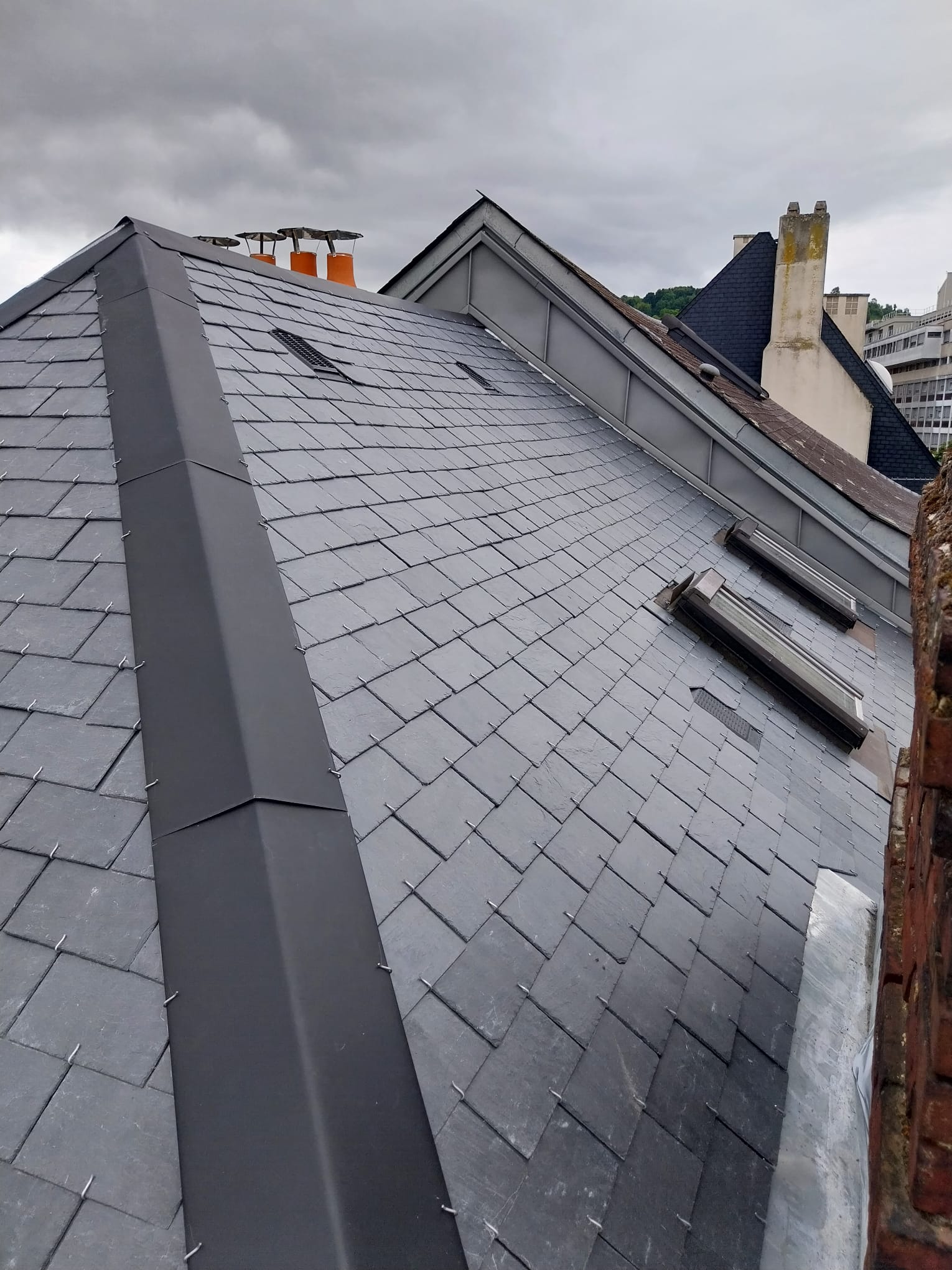 Rénovation ardoise et zinc Rouen Saint-Hilaire